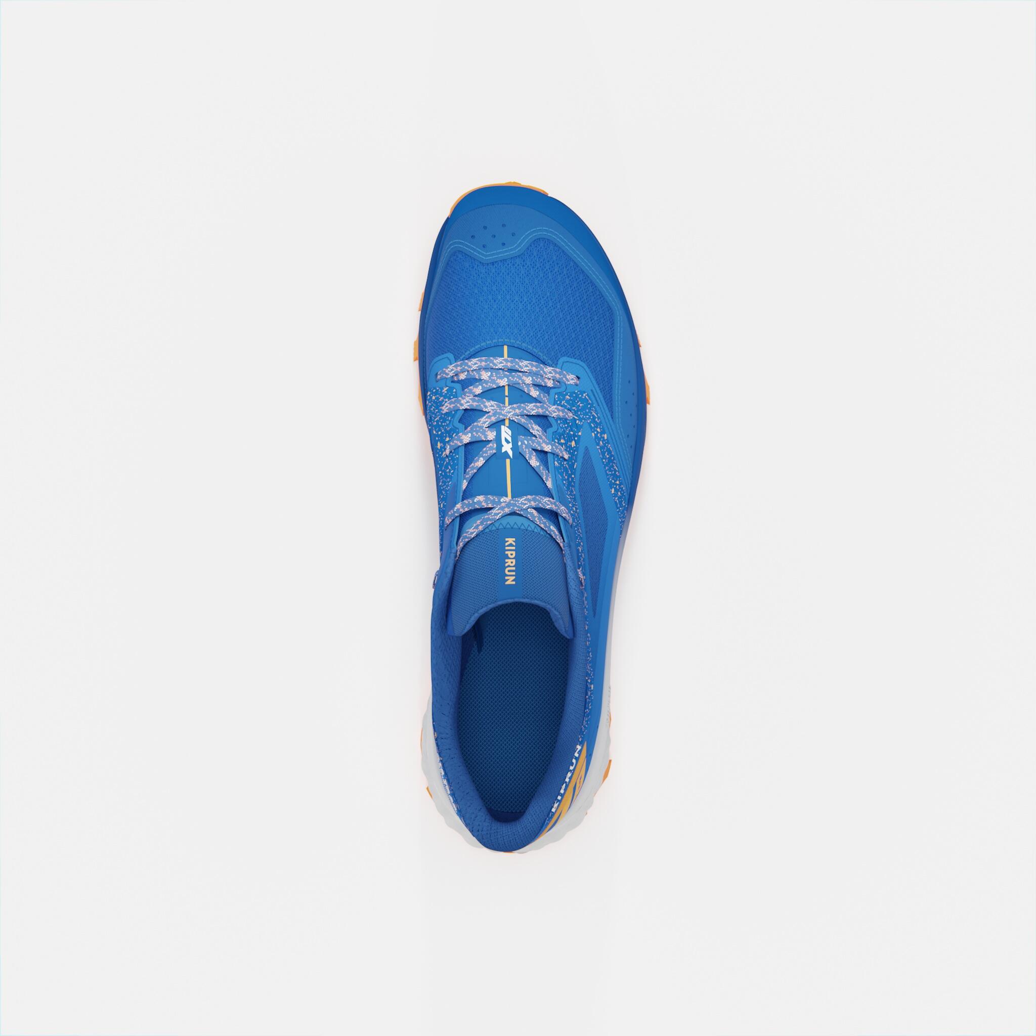 Zapatillas Trail Running XT8 Hombre - azul claro y naranja 4/14
