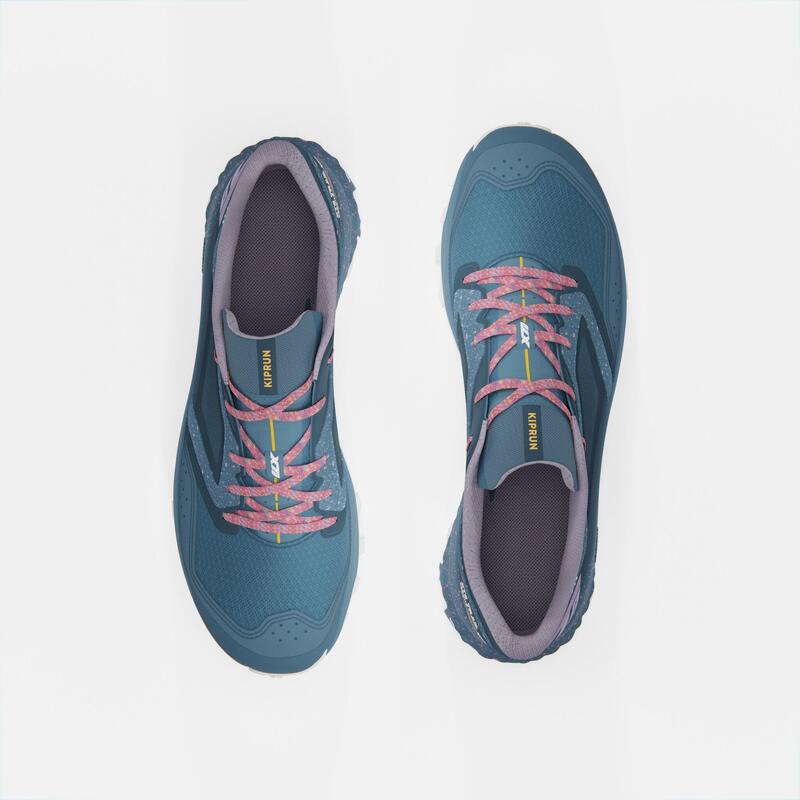 XT8 women's trail running shoes- Turquoise 