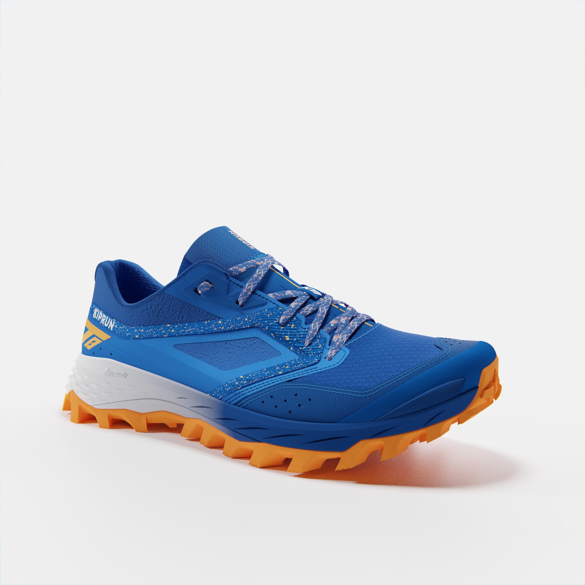 Zapatillas Trail Running XT8 Hombre - azul claro y naranja 3/14
