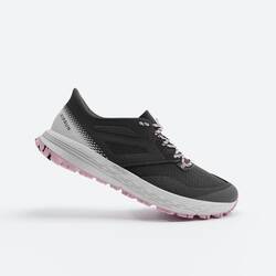 WOMEN's TRAIL RUNNING SHOES TR2 - carbon grey button/pink