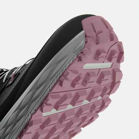 WOMEN's TRAIL RUNNING SHOES TR2 - carbon grey button/pink