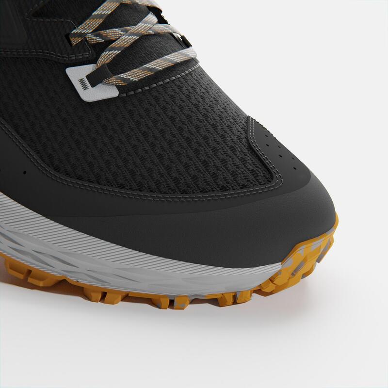 Trailschoenen voor heren TR2 carbongrijs