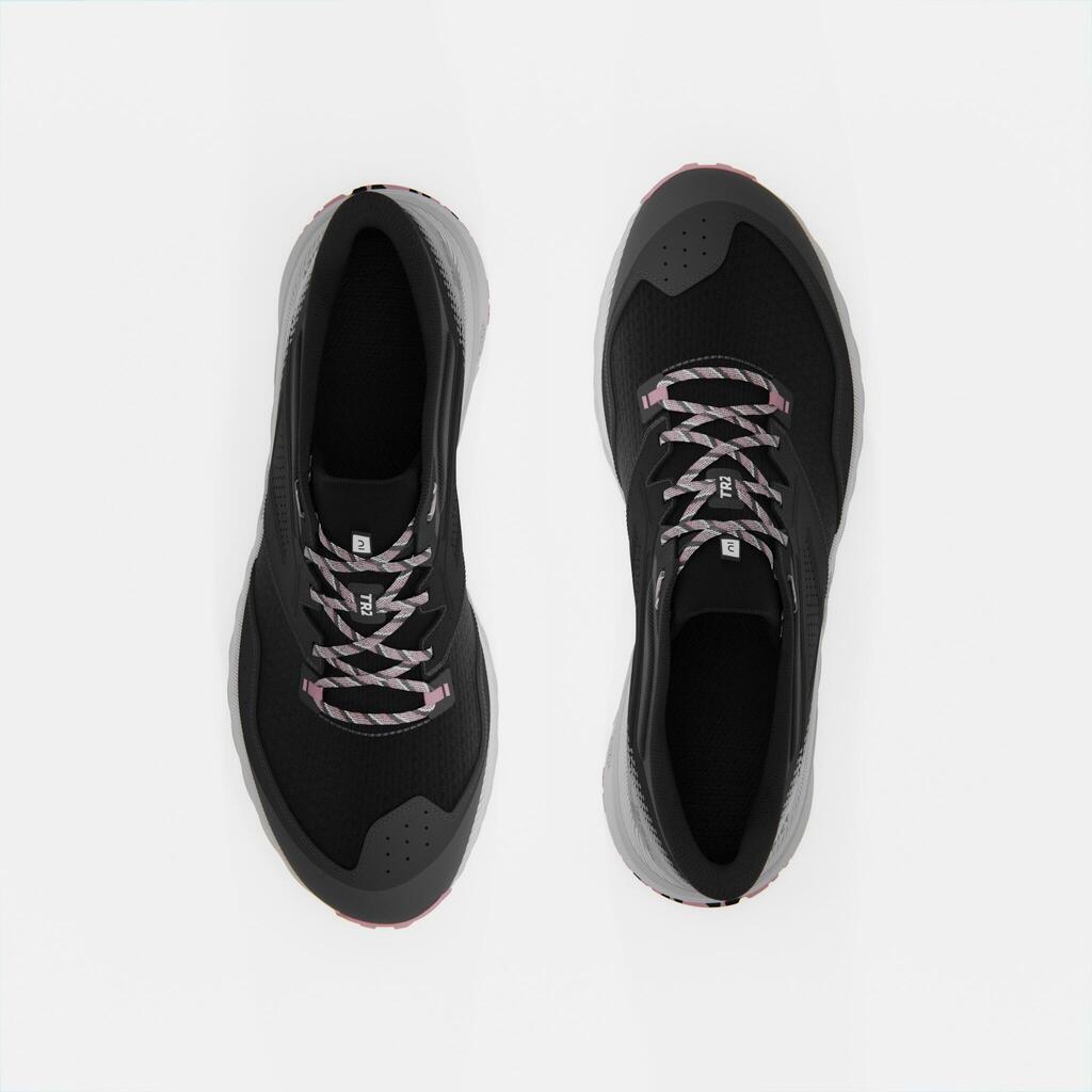 Sieviešu taku skriešanas apavi “TR2”, ogļu pelēki/rozā