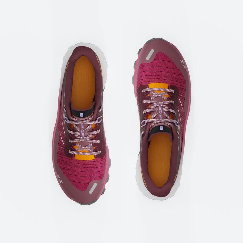 女款越野跑鞋 MT CUSHION 2－野莓紅