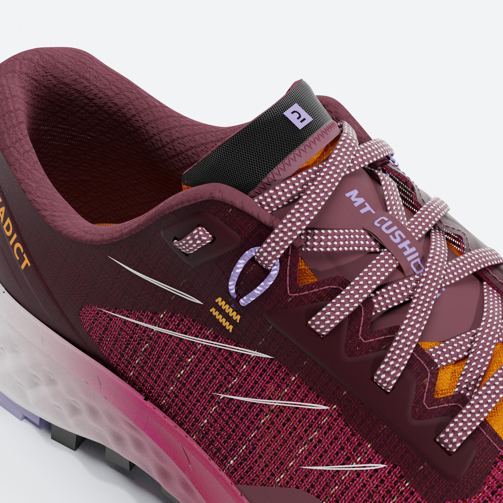 EVADICT Scarpe da trail running da donna MT CUSHION 2 raspberry