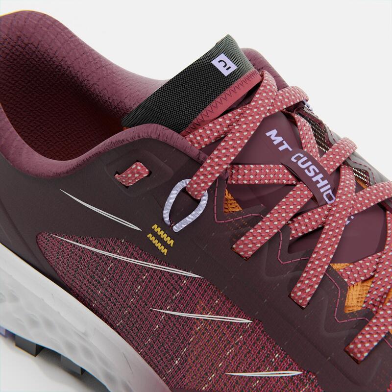 女款越野跑鞋 MT CUSHION 2－野莓紅