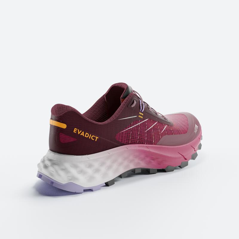 Trailschoenen voor dames MT CUSHION 2 frambozenrood