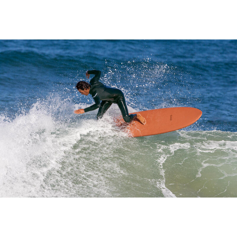 Neopreno surf Hombre agua templada 3/2mm 900 verde oscuro