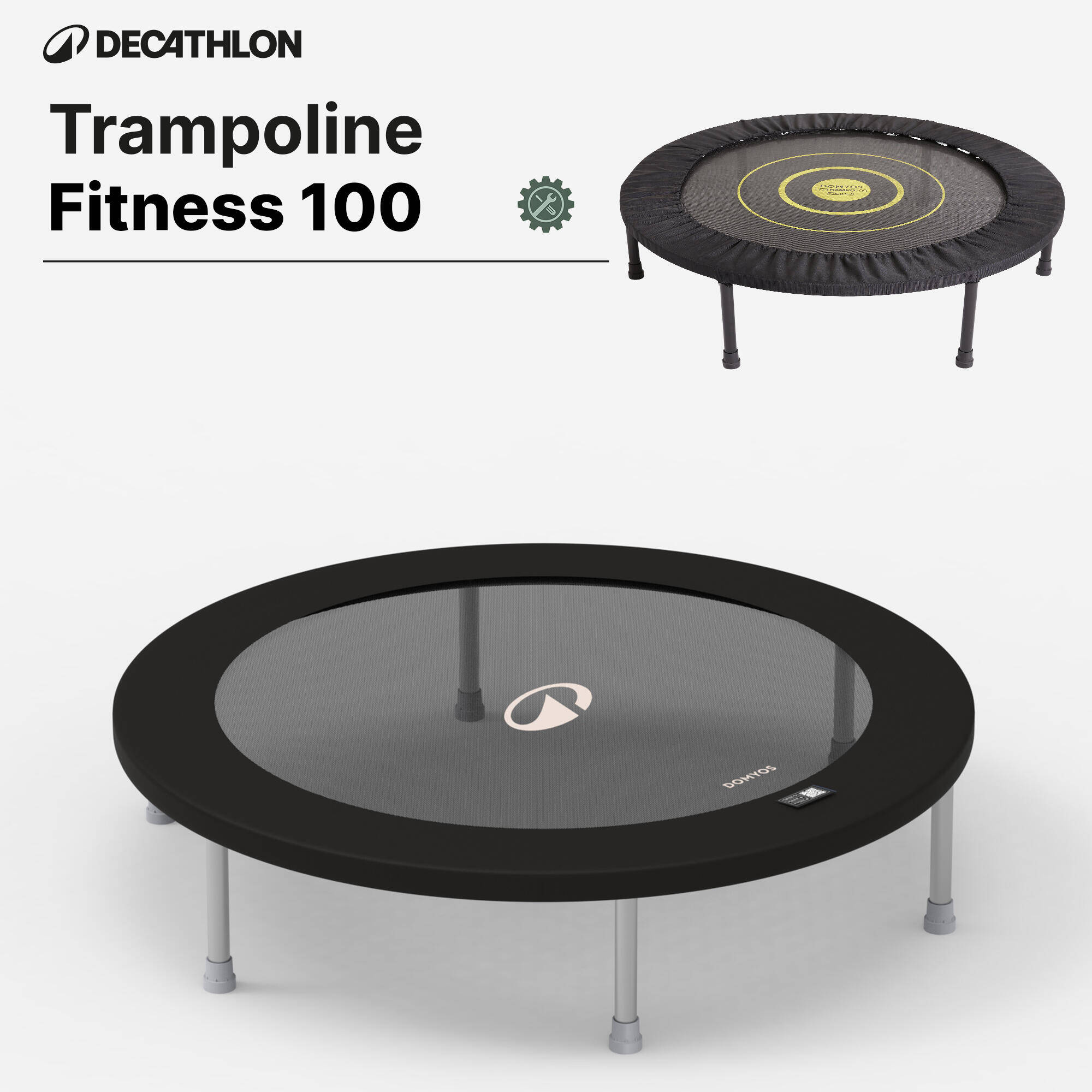 Jumping Mat Spare Part for Fitness 100 Trampoline -  3