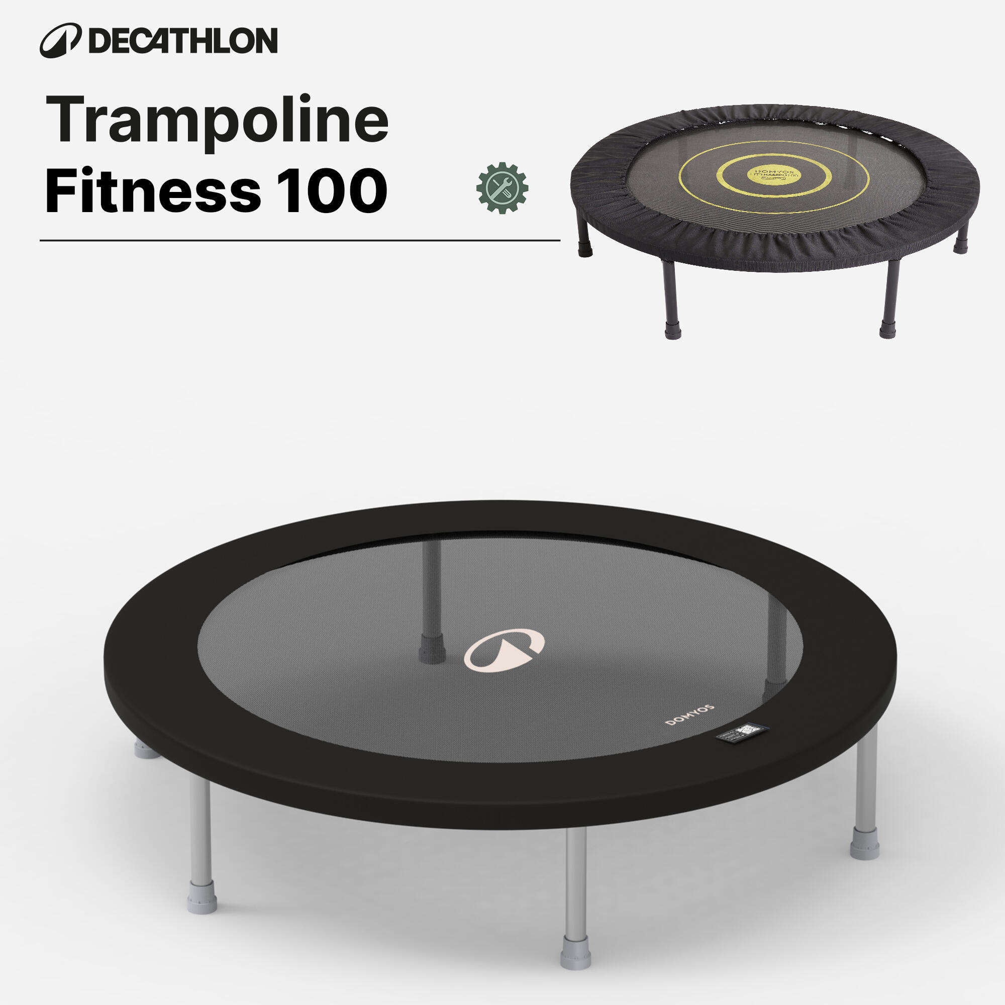 Leg Tube Spare Part for Fitness Trampoline 100 DOMYOS | Decathlon