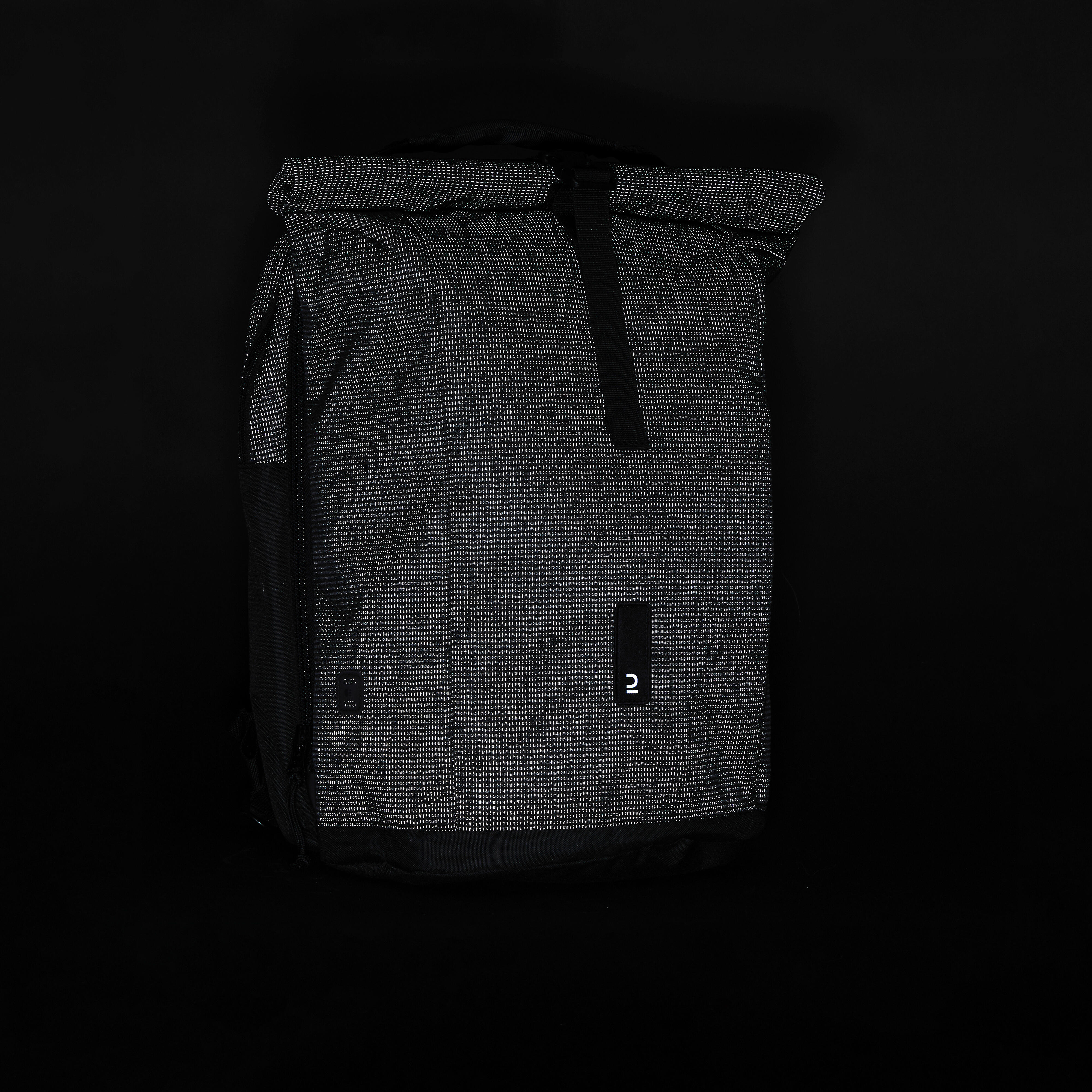 DECATHLON Dvojitý batoh na nosič batožiny 27 l reflexný bez · záber 5