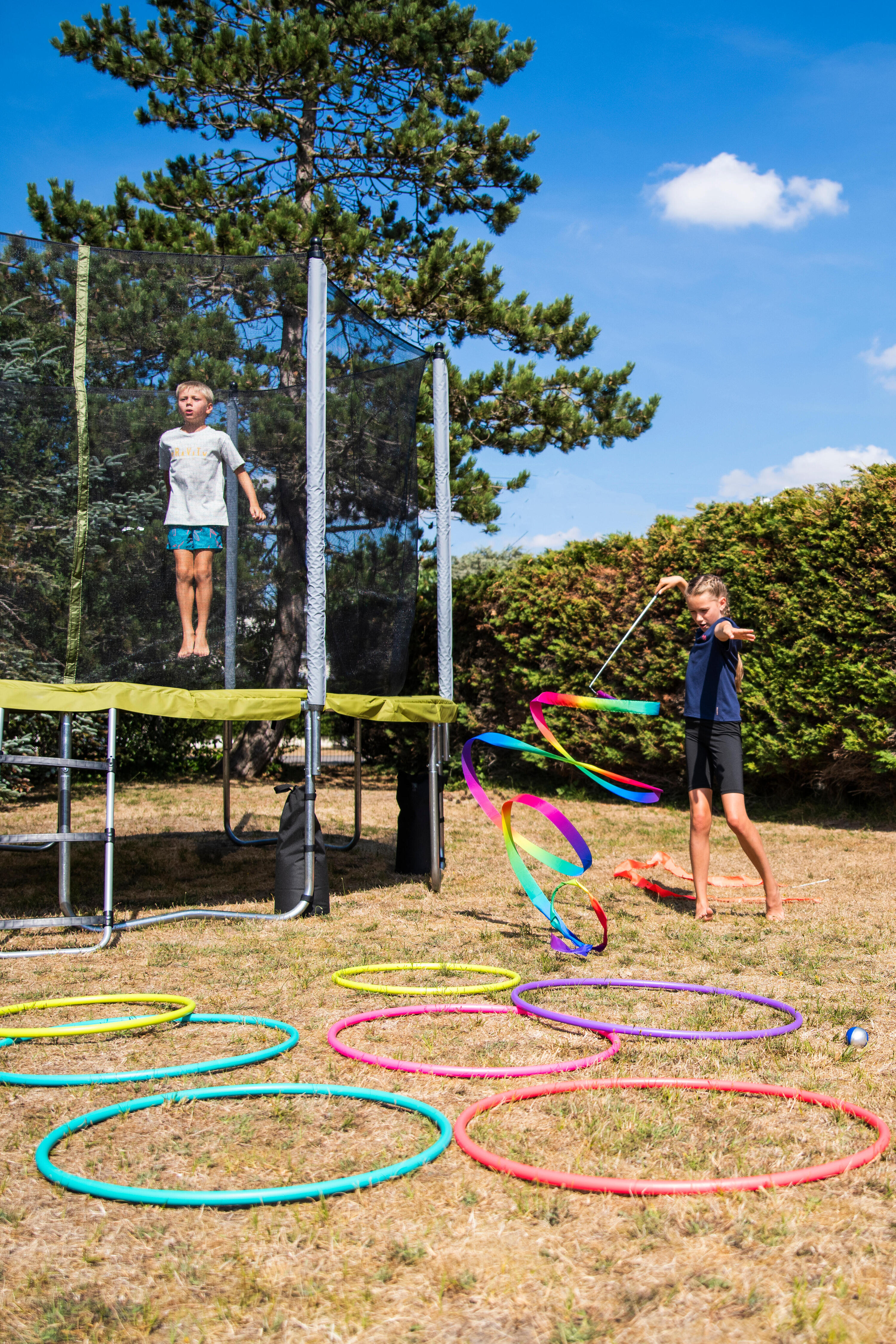 Cerceau de gymnastique rythmique de 65 cm 6/8