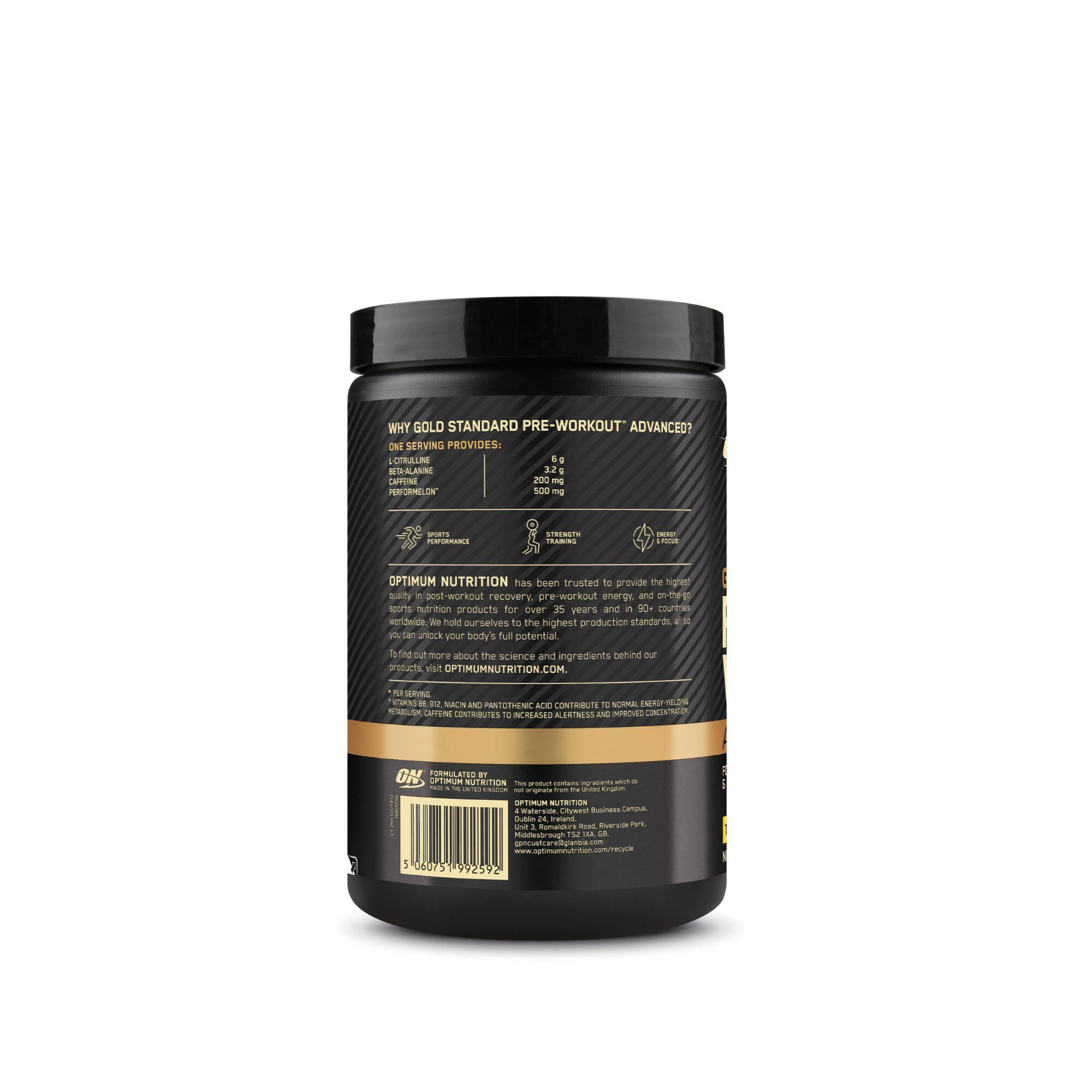 Pre-Workout Advanced Gold Standard Tropical 420 g 3/3