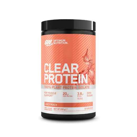 100% Plant Protein Isolate Optimum Nutrition Clear Protein 280 g - Juicy Peach 