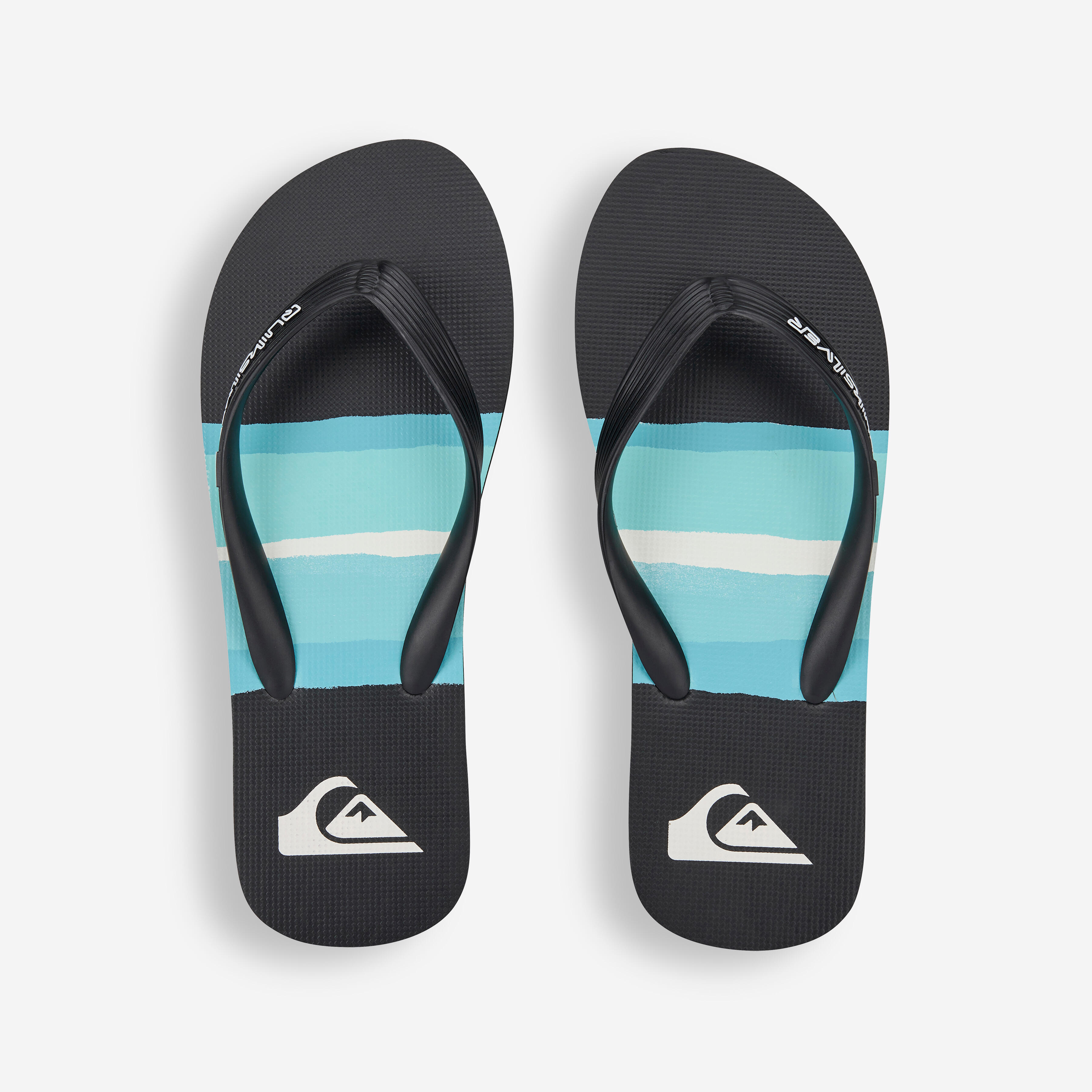 Men's flip-flops - Blurry horizon black