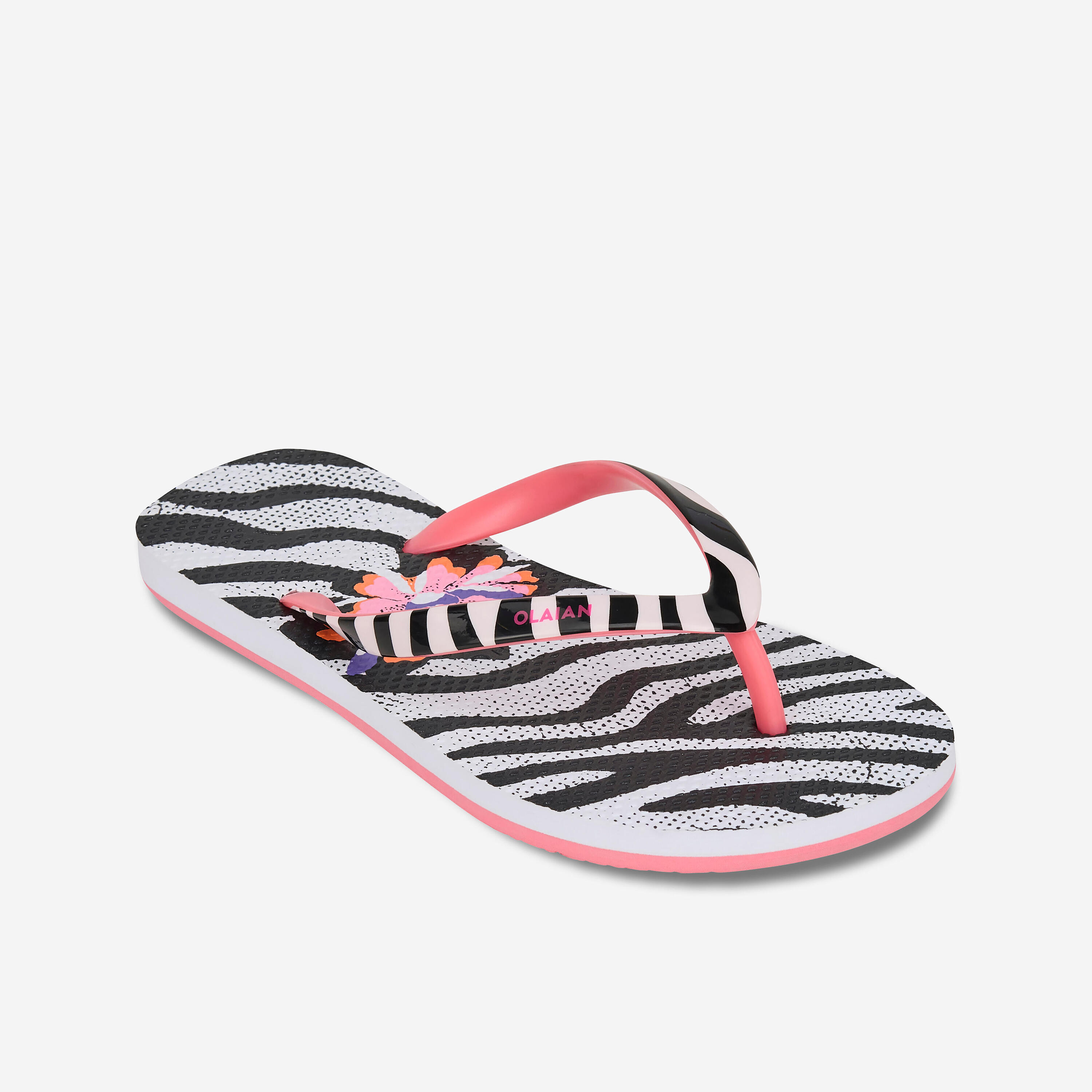 OLAIAN Chanclas playa Niños dedo zebra