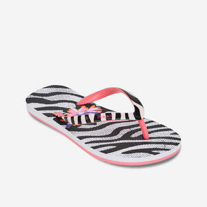 Chanclas playa Niños dedo zebra