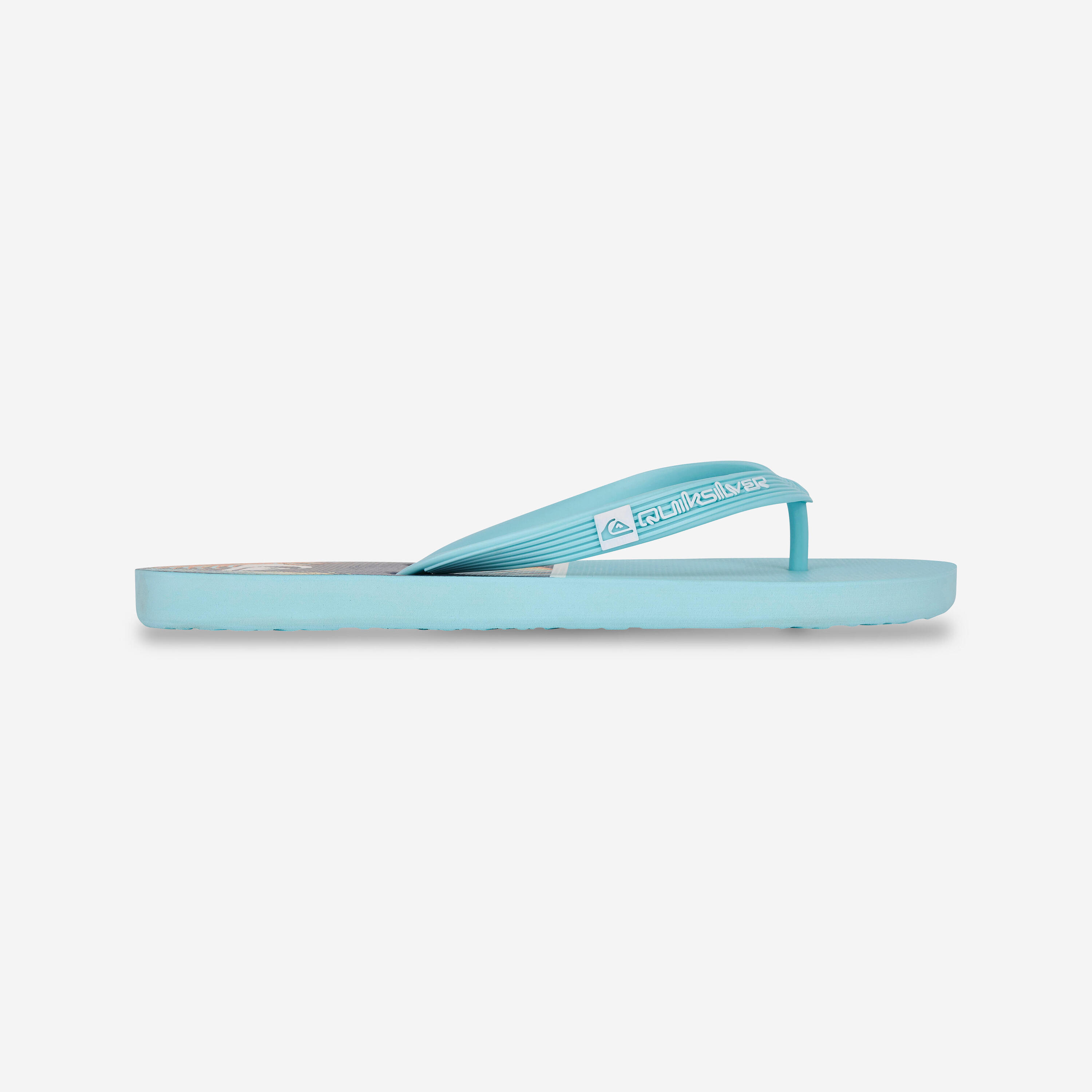 Tongs Homme - Tropical glitch bleu 5/5