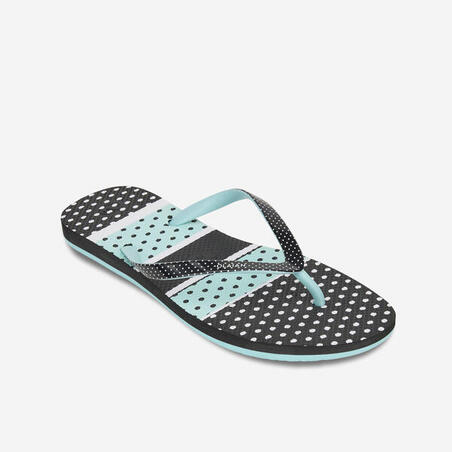 Flipflops 190 Dam Doty svart blå