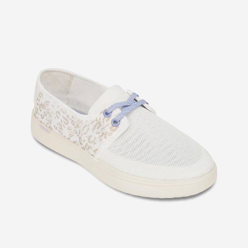 Chaussures Femme - Areeta blanc léopard