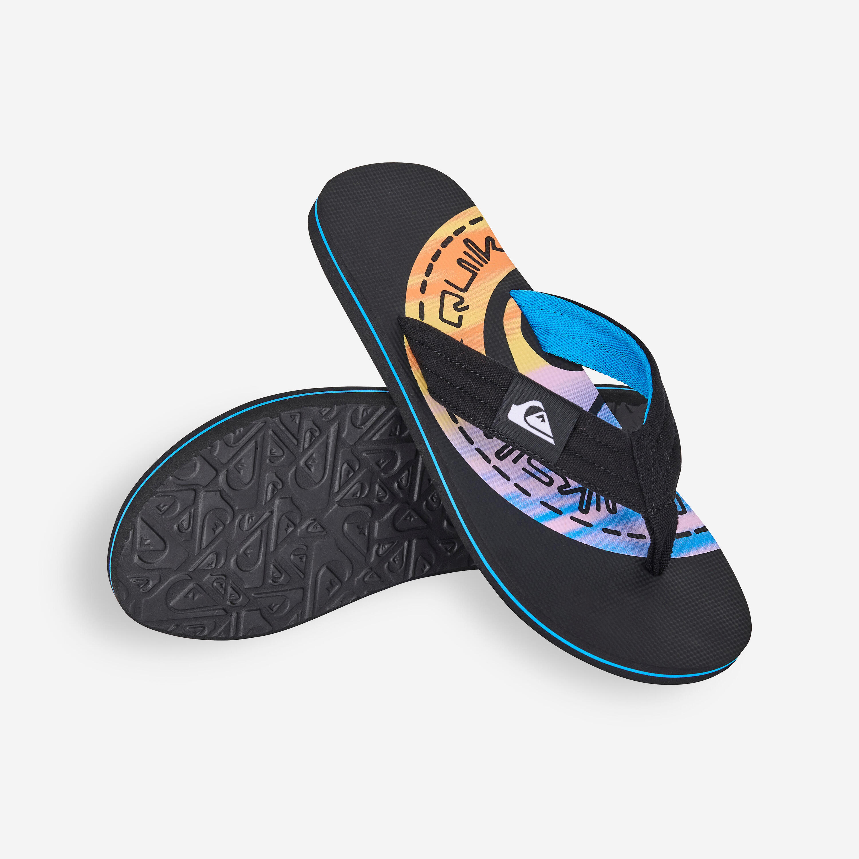 Infradito uomo QUIKSILVER LAYBACK nere 3/5