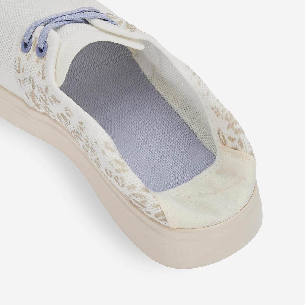 Chaussures Femme - Areeta blanc léopard