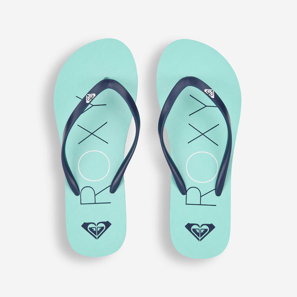 Women's flip-flops - To the sea green