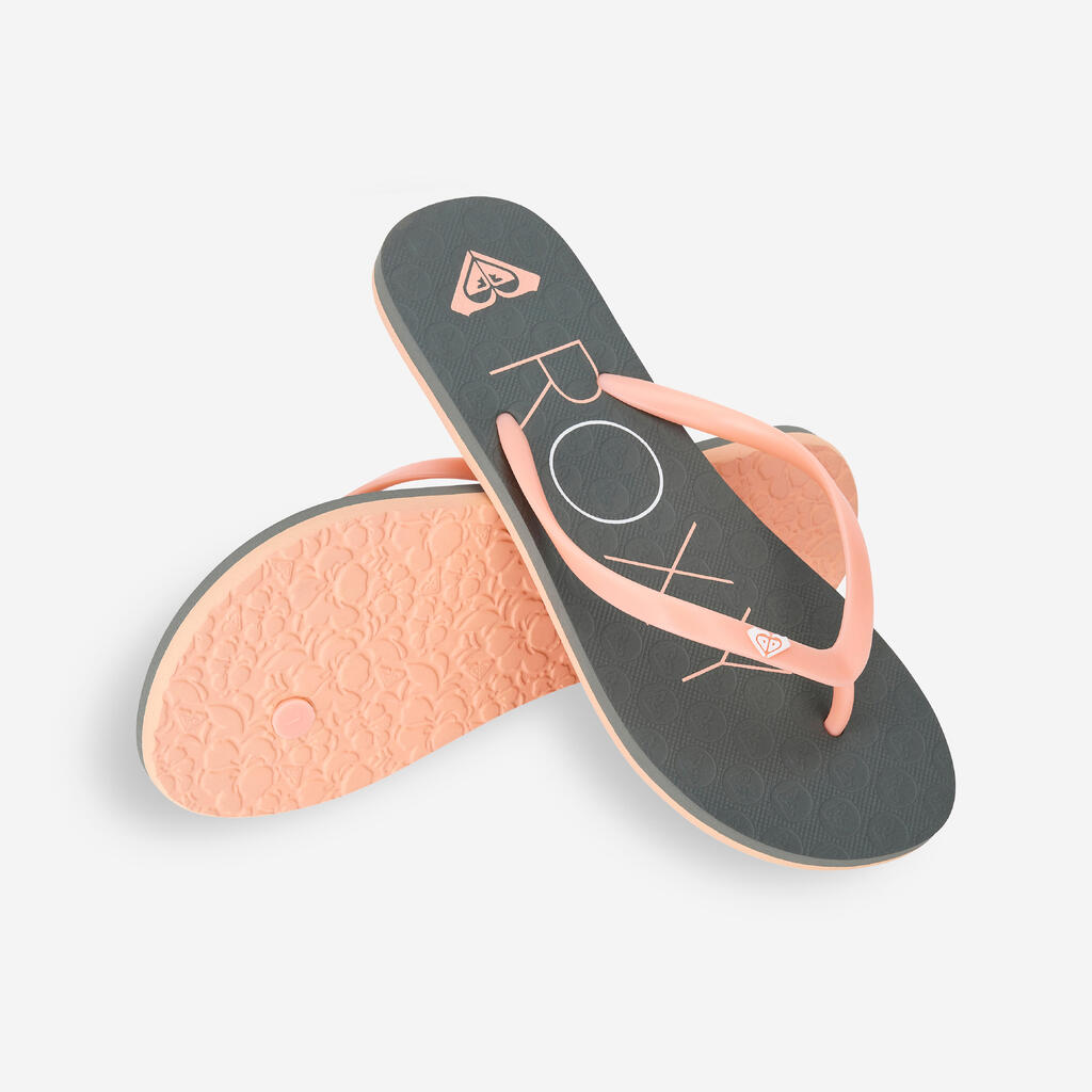 Women's flip-flops - To the sea khaki