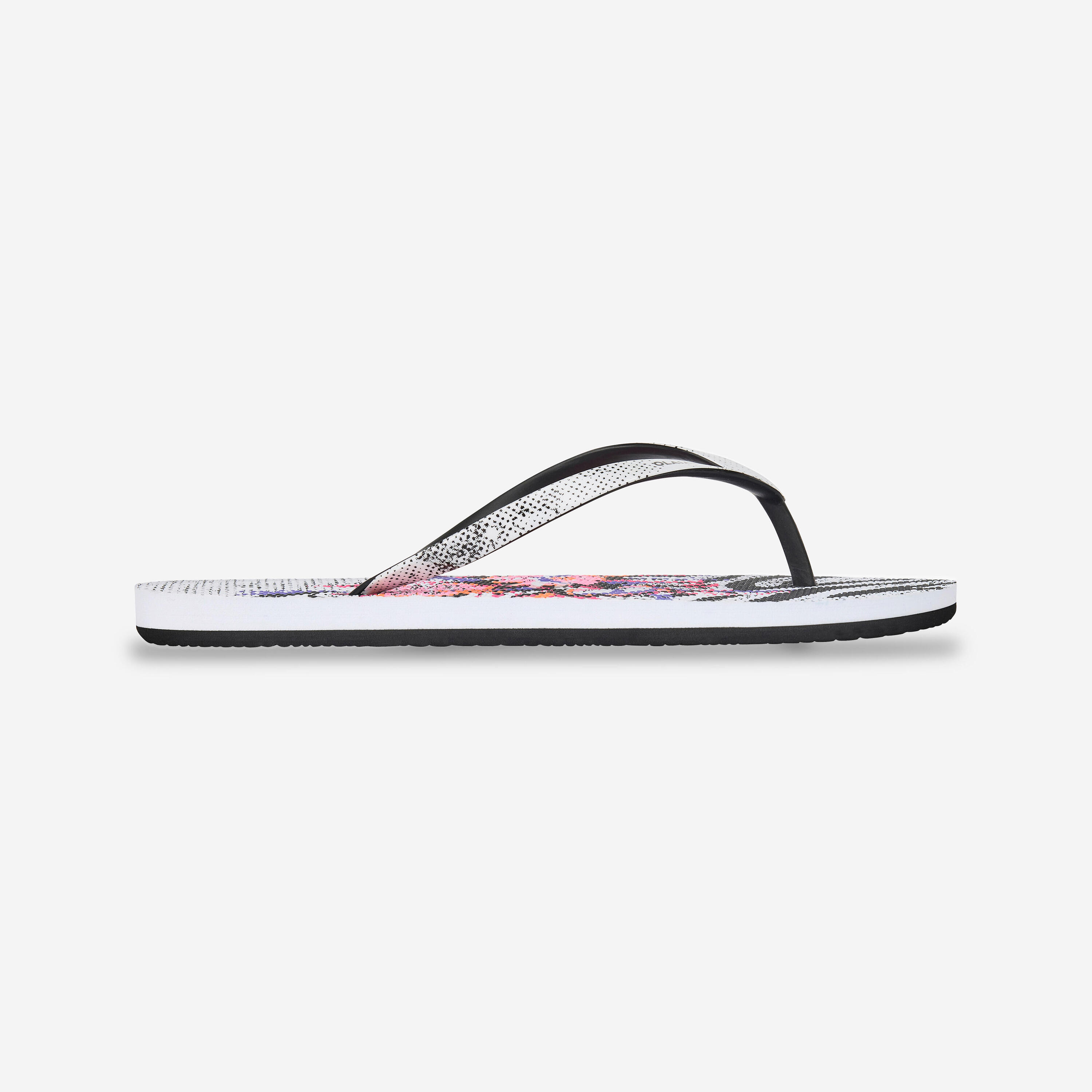 Women's flip-flops - 190 Bibi black white 3/5