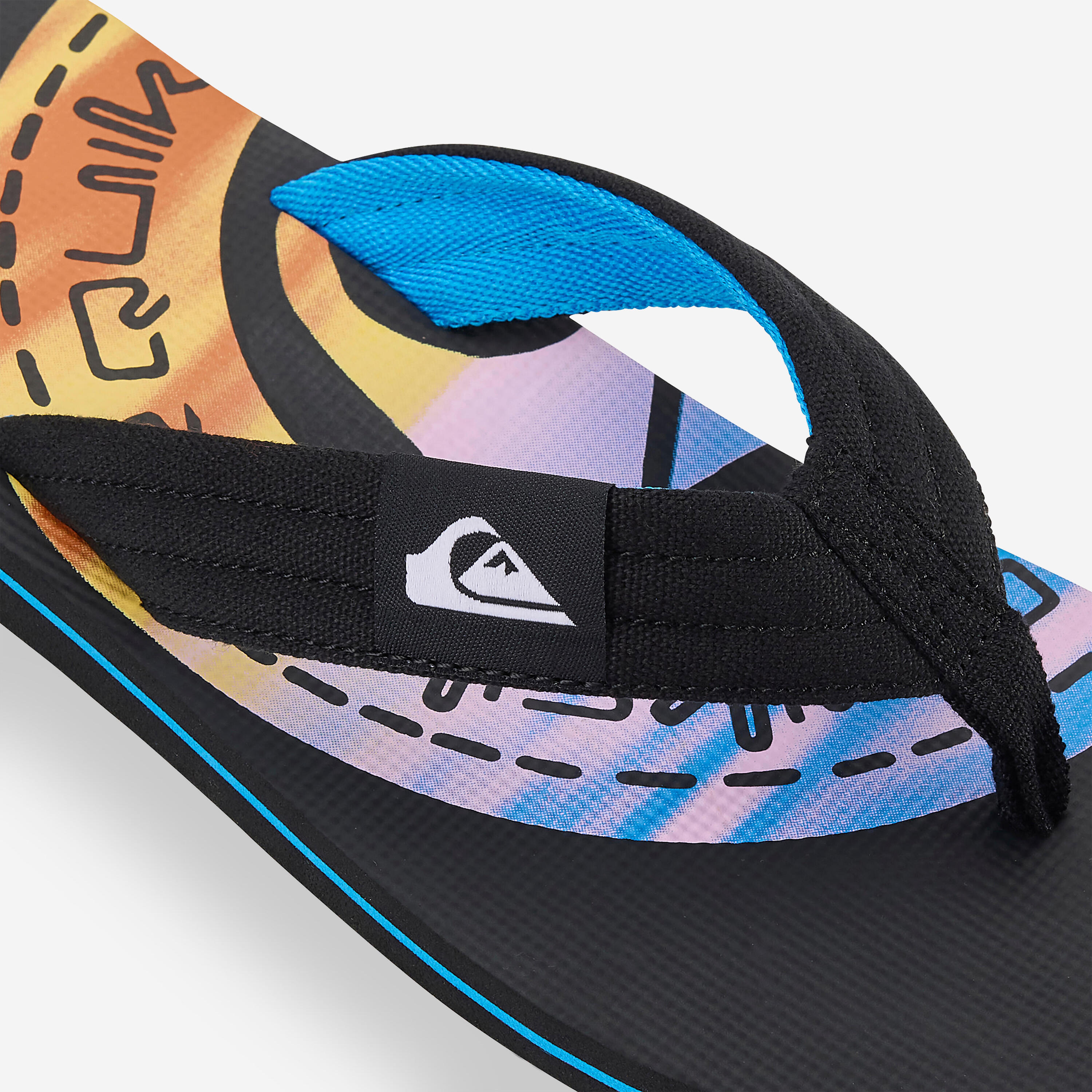 Infradito uomo QUIKSILVER LAYBACK nere 4/5
