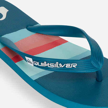 Men's flip-flops - Blurry horizon blue