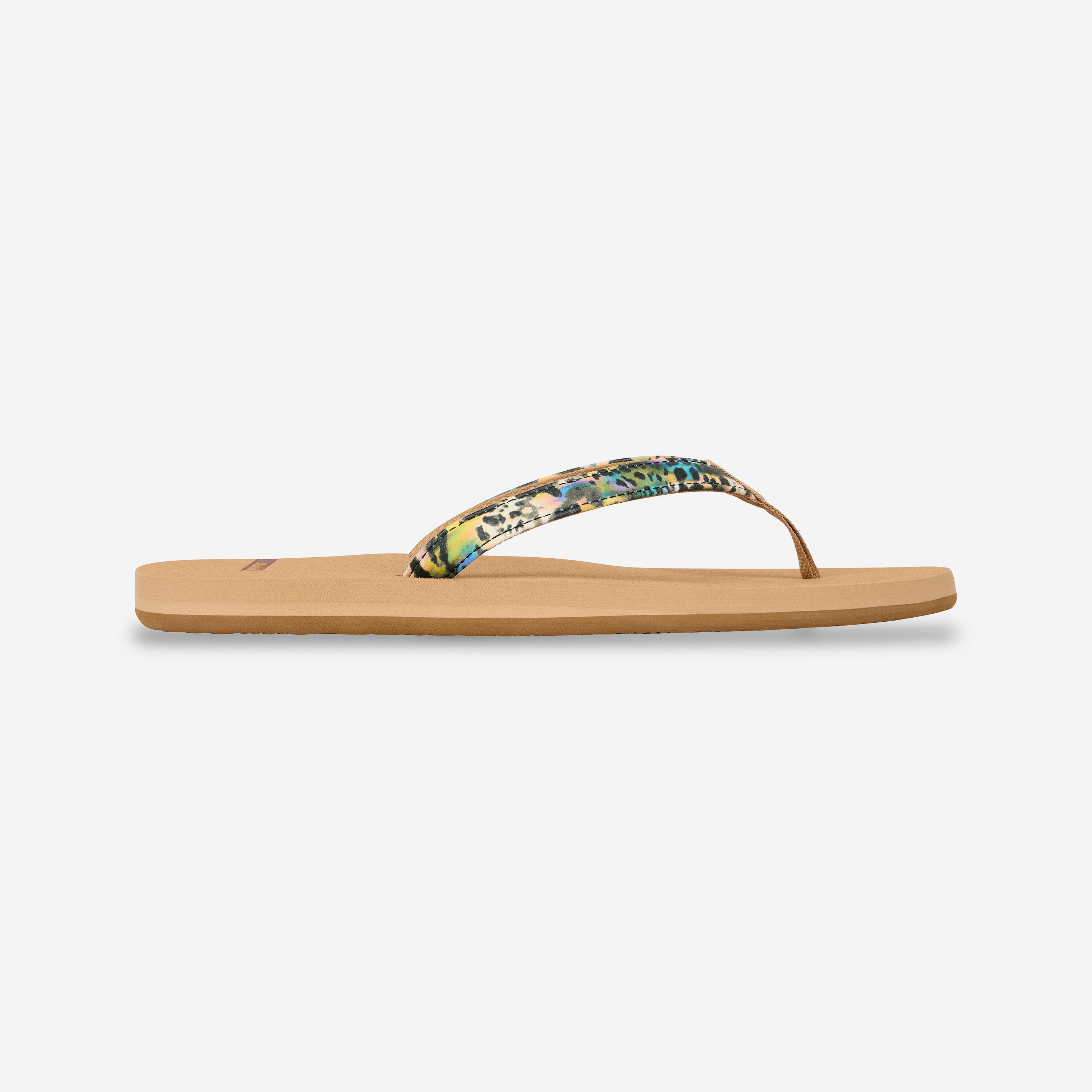 Women's flip-flops - 550 Lea brown 3/5