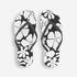 Women’s flip-flops - 120 Lila black white