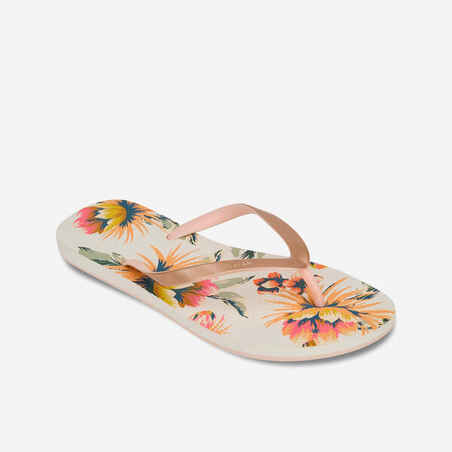 Women's flip-flops -190 Belly white