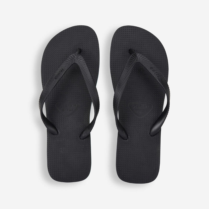 Papuci tongs 500 Negru Bărbați
