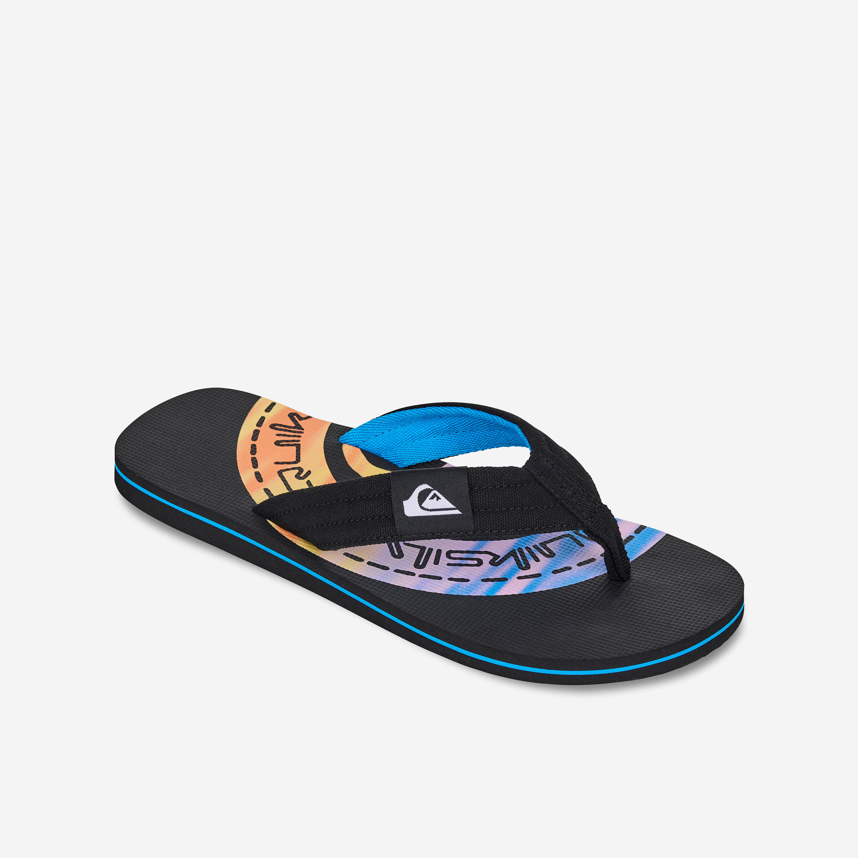 QUIKSILVER Infradito uomo QUIKSILVER LAYBACK nere
