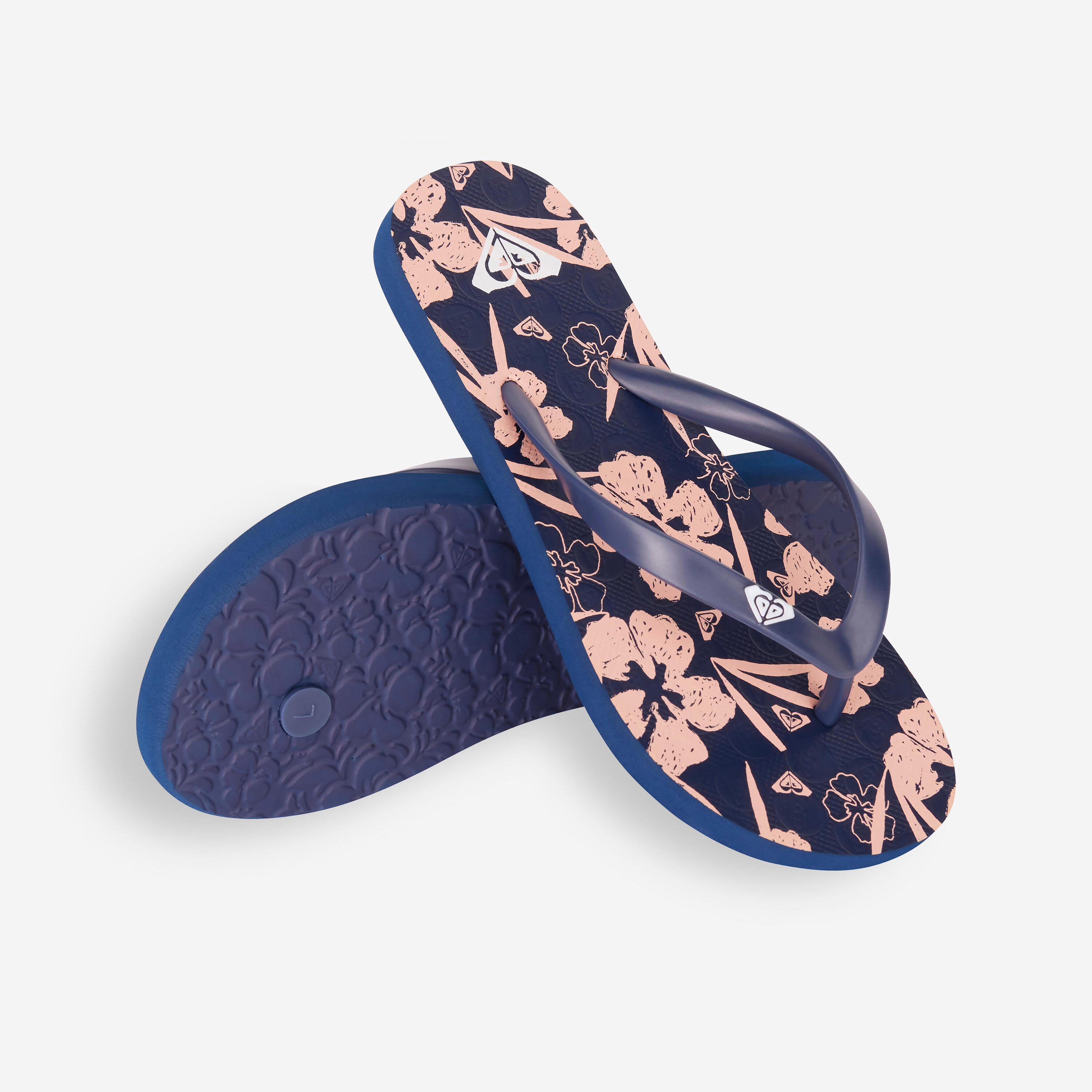 Promo Tongs Fille 190 Exotic Olaian chez Decathlon