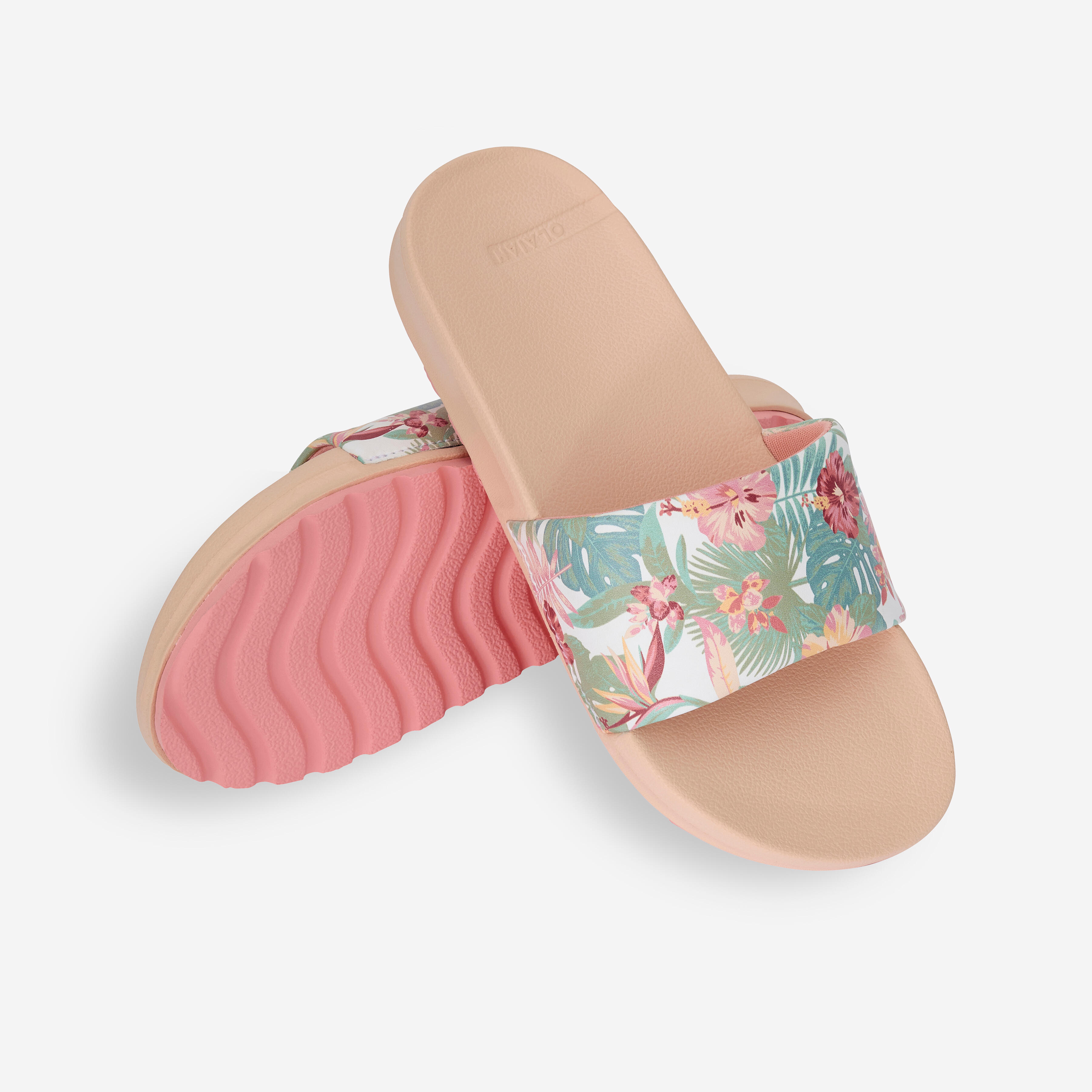 AQIYI Kinder Badelatschen Mädchen | Pailletten Hausschuhe Rutschfest | EVA Sandalen Für Sommer