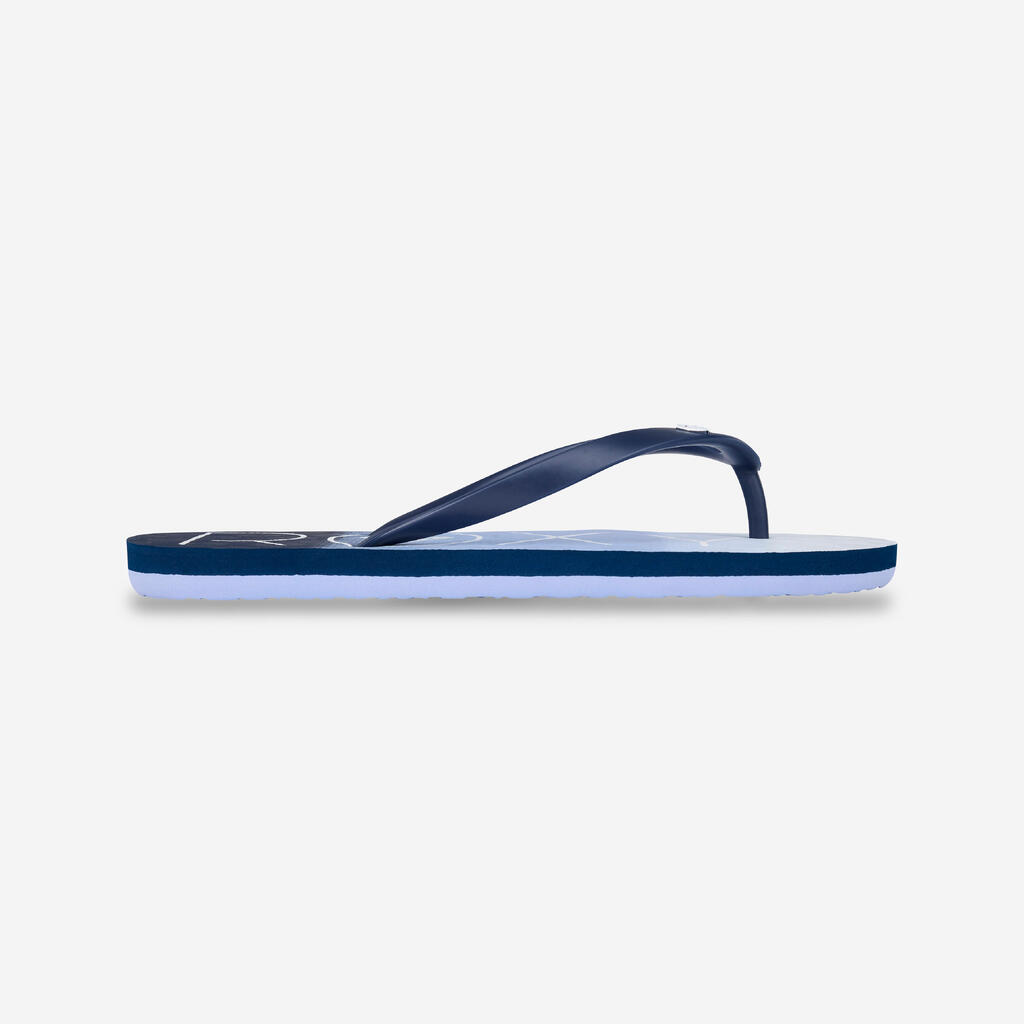 Women's flip-flops - To the sea gradient blue
