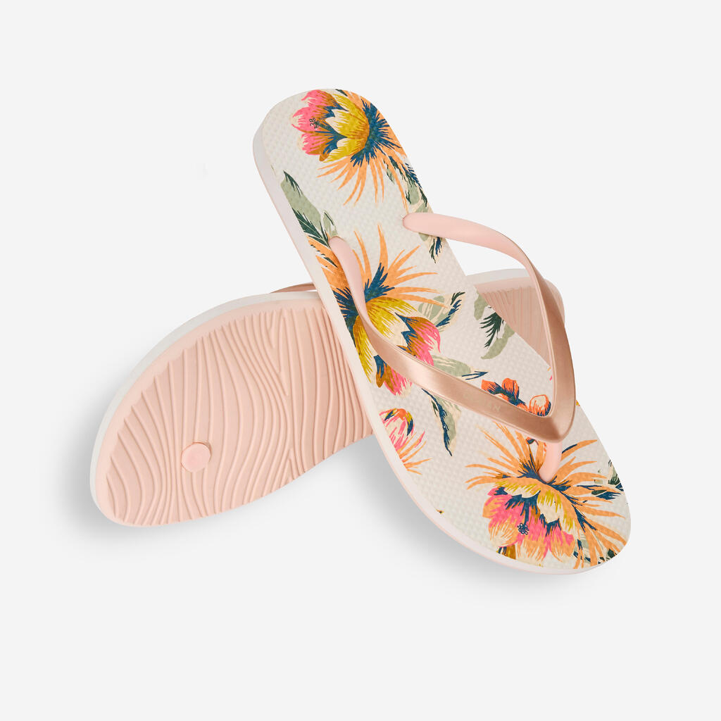 Women's flip-flops -190 Belly white