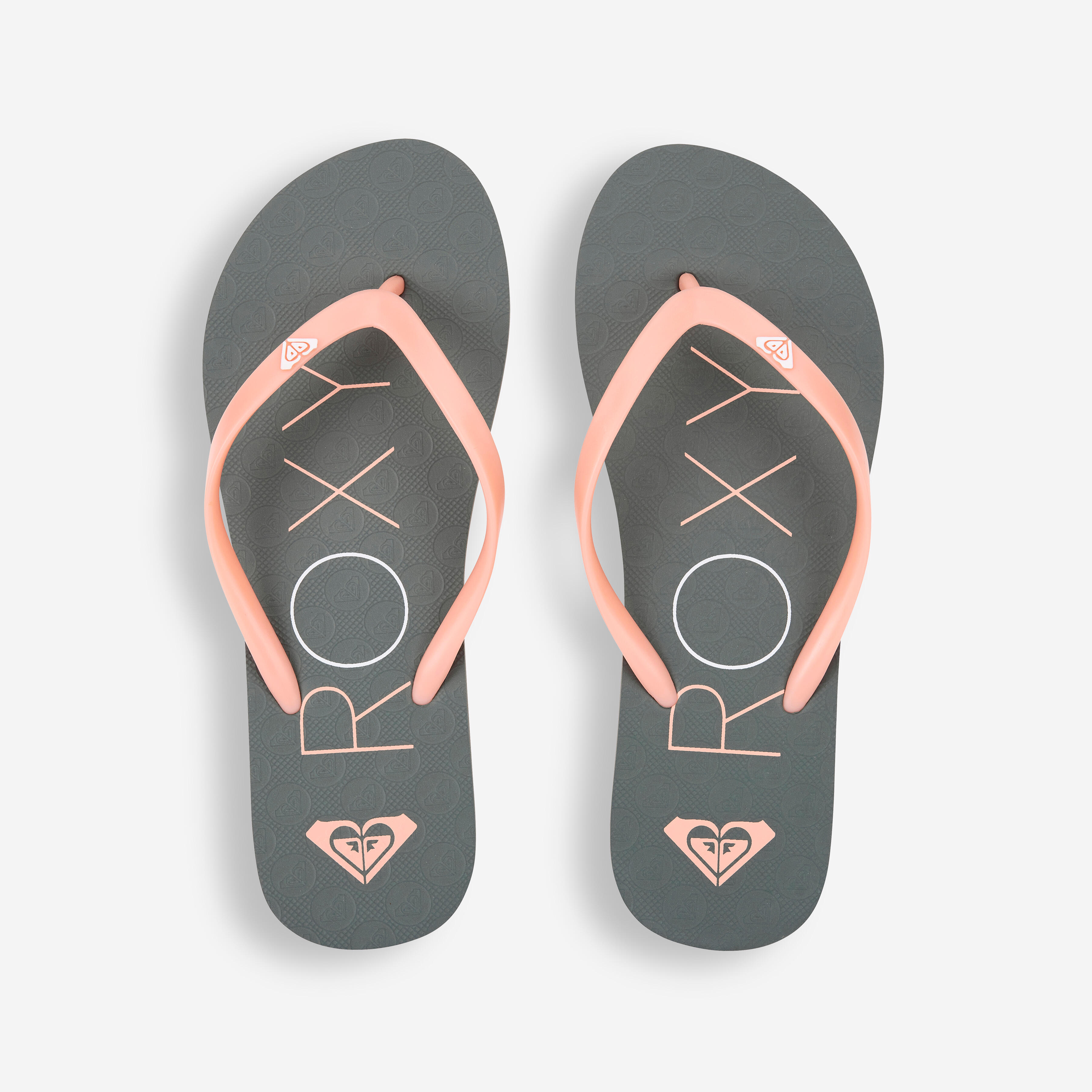 Women's flip-flops - To the sea kaki