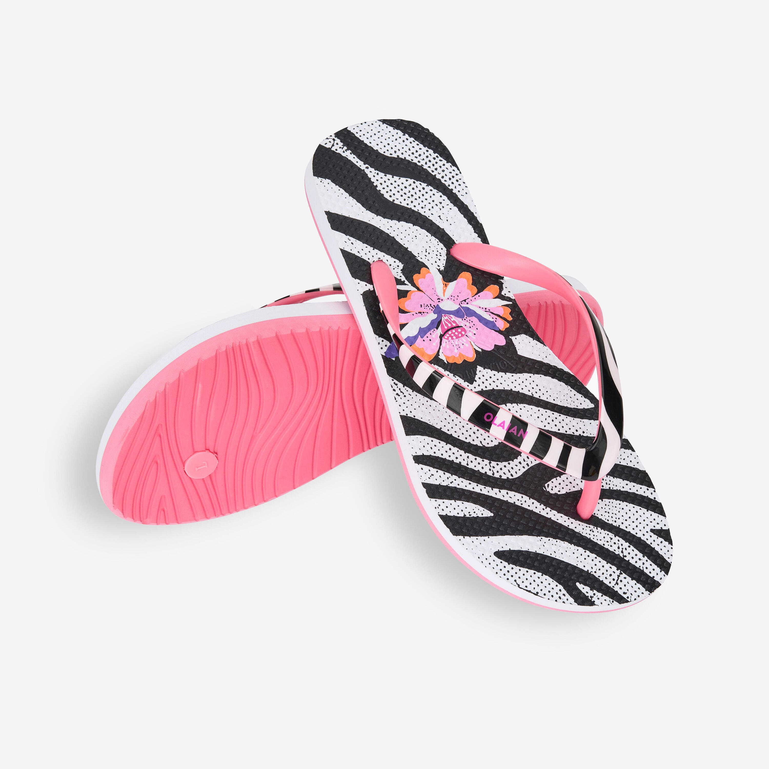 Chanclas playa Niños dedo zebra 4/5