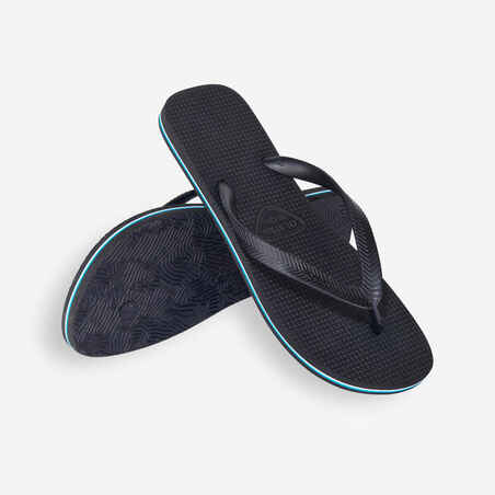 Men's Flip-Flops - 500 Black