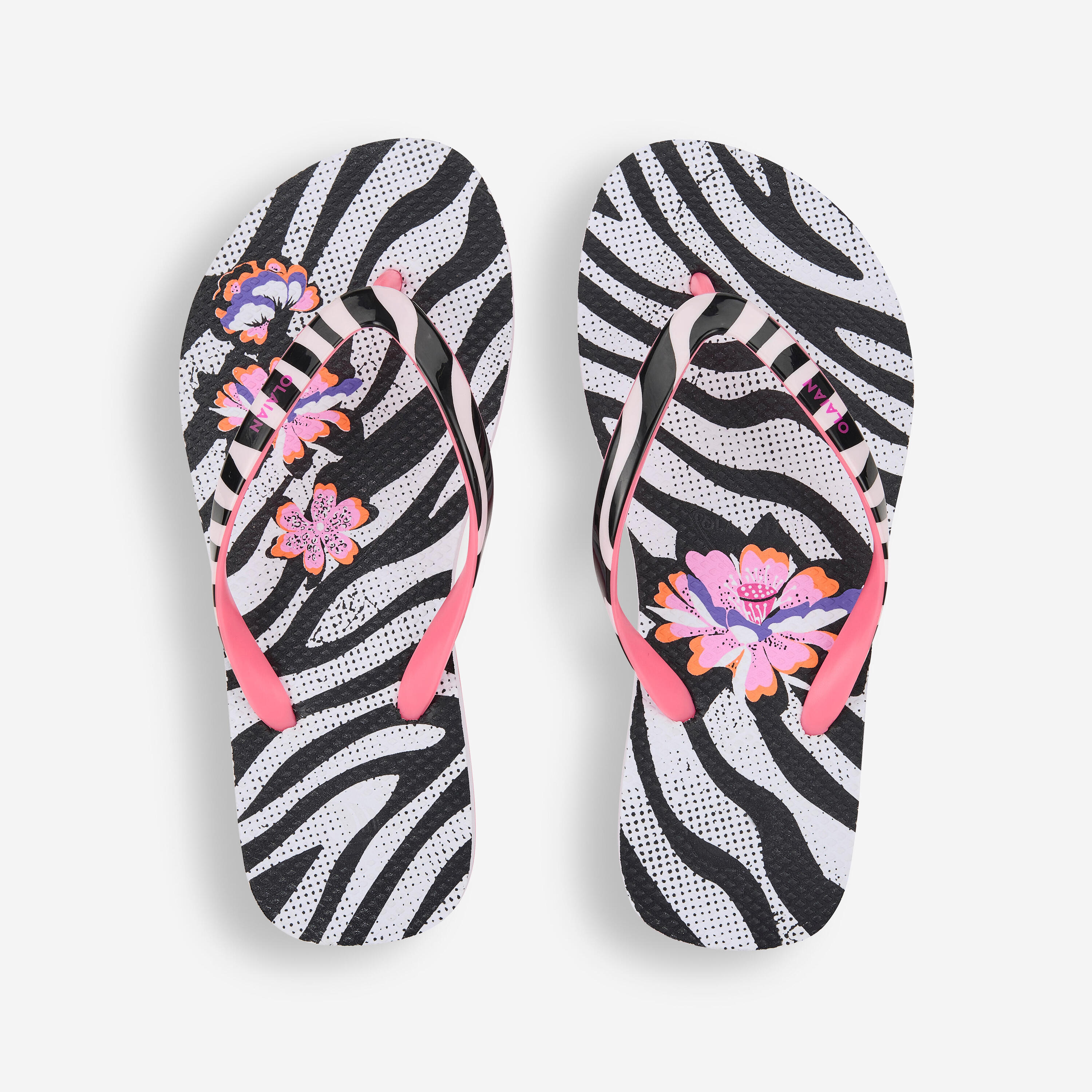 Chanclas playa Niños dedo zebra 2/5