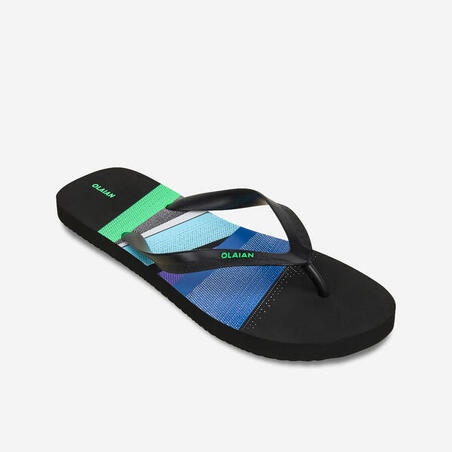 Flipflops 120 Herr Block svart blå