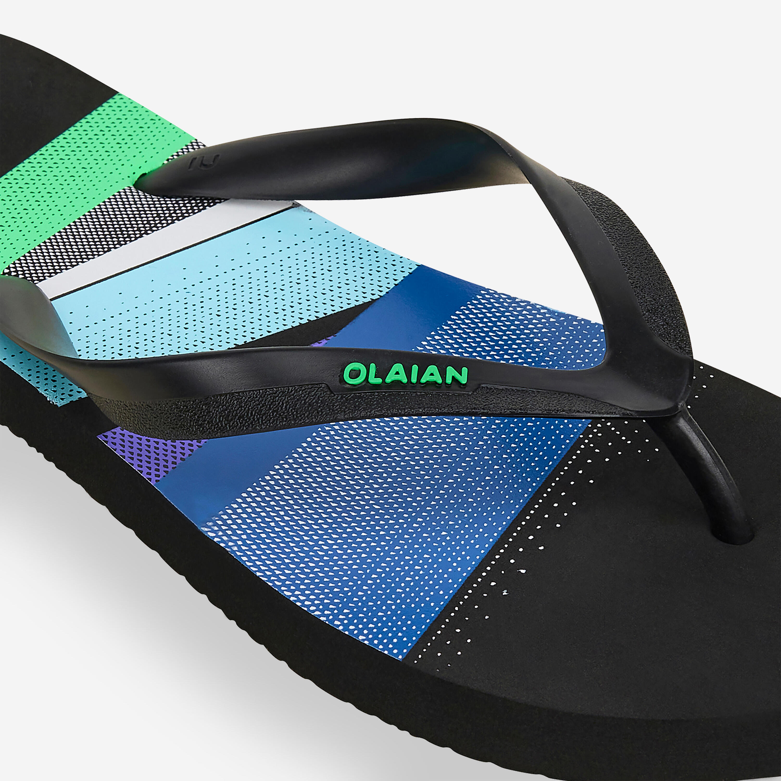 Men's flip-flops - 120 Block black blue 5/5