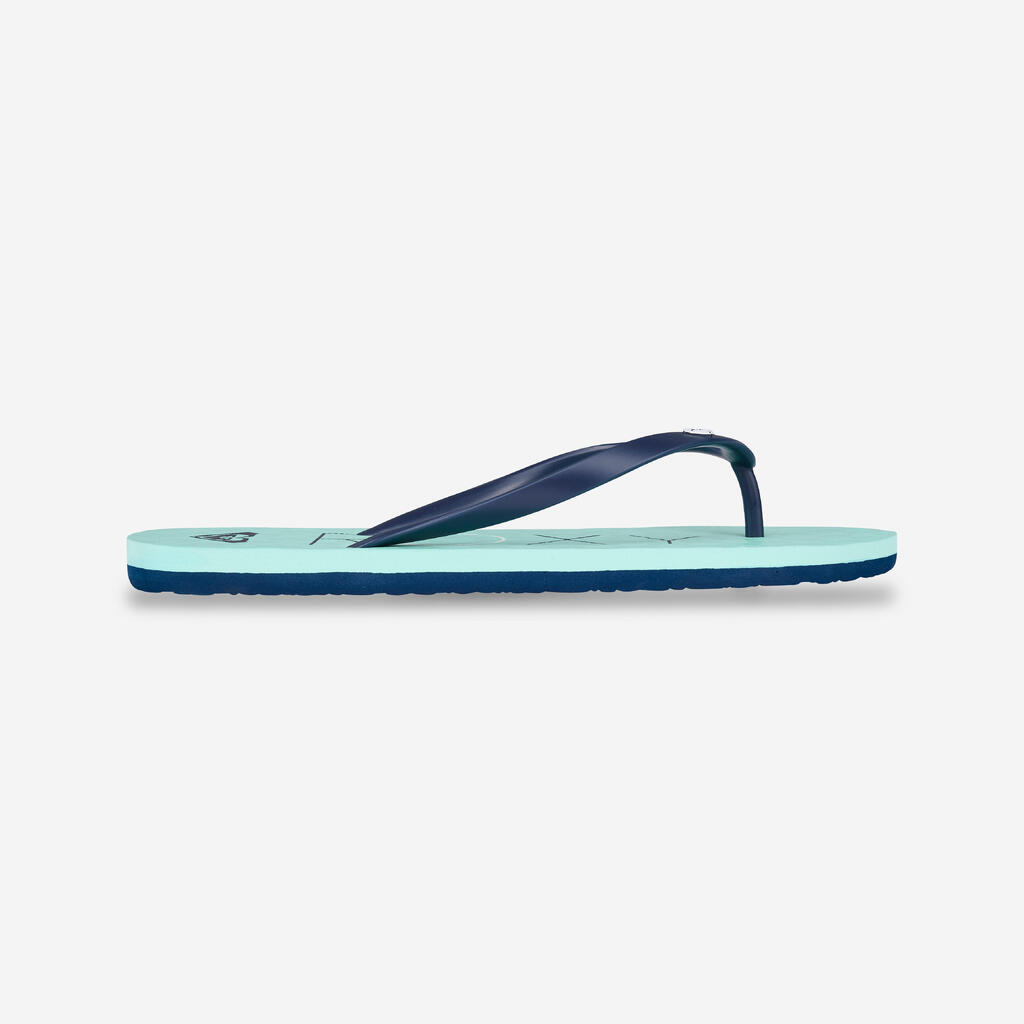 Women's flip-flops - To the sea green
