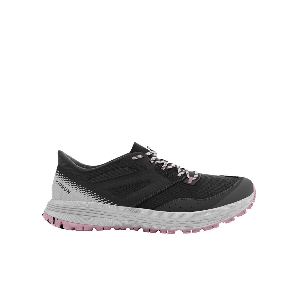 CHAUSSURES TRAIL RUNNING POUR FEMME TR2 gris carbone bouton de rose