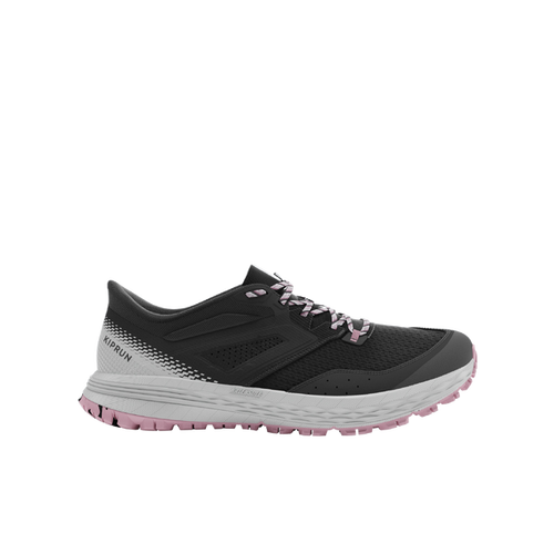 CHAUSSURES TRAIL RUNNING POUR FEMME TR2 gris carbone bouton de rose