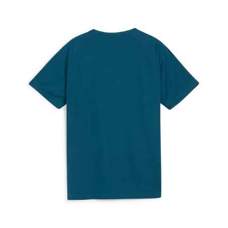Kids' Football Shirt TeamLiga Graphic - Blue